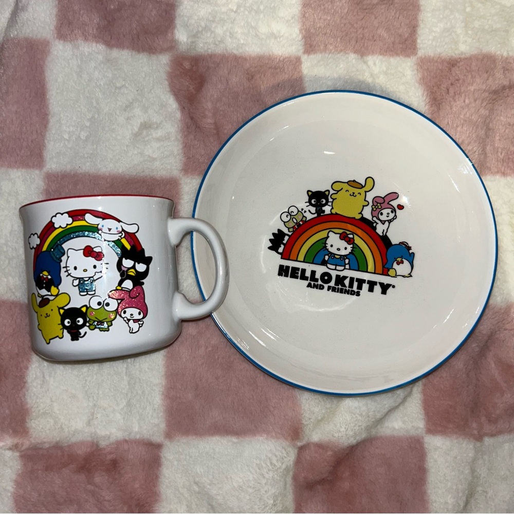 Hello Kitty Bowl and Mug Matching set
